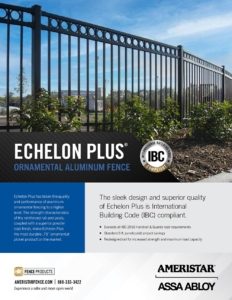 Echelon Plus - Ornamental Aluminum Fence